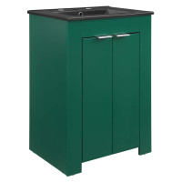 Modway EEI-5366-GRN-BLK Maybelle 24