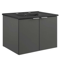 Modway EEI-5370-GRY-BLK Maybelle 24