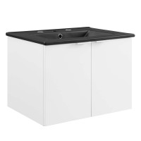 Modway EEI-5370-WHI-BLK Maybelle 24