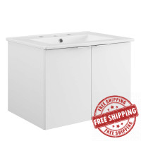 Modway EEI-5379-WHI-WHI White White Maybelle 24