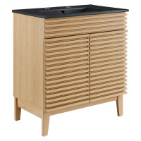 Modway EEI-5418-OAK-BLK Render 30