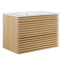 Modway EEI-5421-OAK-WHI Render 30
