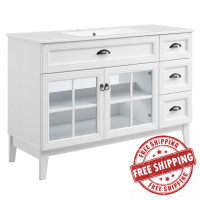 Modway EEI-5427-WHI-WHI Isle 48