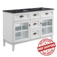 Modway EEI-5480-WHI-BLK Isle 48