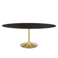 Modway EEI-5528-GLD-BLK Gold Black Lippa 78