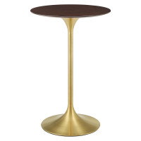 Modway EEI-5529-GLD-CHE Gold Cherry Walnut Lippa 28