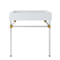 Modway EEI-5542-SLV-WHI Redeem 32