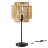 Modway EEI-5609-NAT Nourish Bamboo Table Lamp
