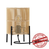 Modway EEI-5610-NAT Casen Bamboo Table Lamp Natural
