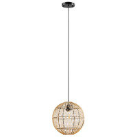 Modway EEI-5612-NAT Nurture Rattan Pendant Light Natural