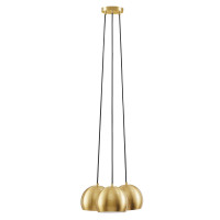 Modway EEI-5614-SBR Chalice 3-Light Metal Pendant Satin Brass