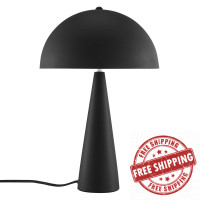 Modway EEI-5624-BLK Selena Metal Table Lamp Black