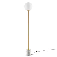 Modway EEI-5626-WHI Logic Terrazzo Floor Lamp White