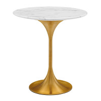 Modway EEI-5685-GLD-WHI Lippa 20