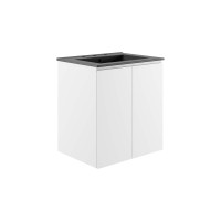 Modway EEI-5777-WHI-BLK Bryn 24