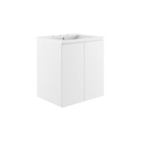Modway EEI-5777-WHI-WHI Bryn 24