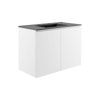 Modway EEI-5779-WHI-BLK Bryn 36