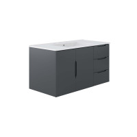 Modway EEI-5783-GRY-WHI Vitality 36