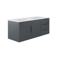 Modway EEI-5785-GRY-WHI Vitality 48