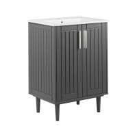 Modway EEI-5800-GRY-WHI Augusta 24