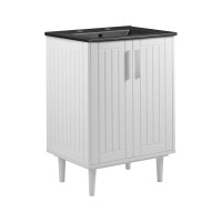 Modway EEI-5800-WHI-BLK Augusta 24