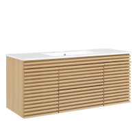 Modway EEI-5801-OAK-WHI Render 48