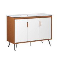 Modway EEI-5806-CHE-WHI-WHI Energize 48