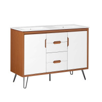 Modway EEI-5809-CHE-WHI-WHI Energize 48
