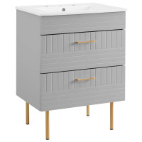 Modway EEI-5817-LGR-WHI Daybreak 24