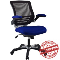 Modway EEI-594-BLU Edge Office Chair in Blue