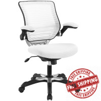Modway EEI-594-WHI Edge Office Chair in White
