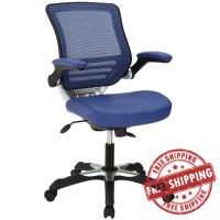 Modway EEI-595-BLU Edge Office Chair in Blue