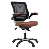 Modway EEI-595-TAN Edge Office Chair in Tan