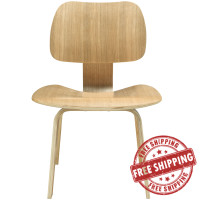 Modway EEI-620-NAT Fathom Dining Side Chair in Natural