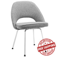 Modway EEI-622-LGR Cordelia Dining Side Chair in Light Gray