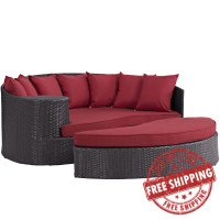 Taiji Outdoor Patio Wicker Daybed