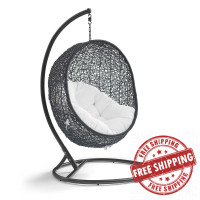 Modway EEI-739-SET Encase Swing Outdoor Patio Lounge Chair