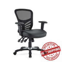 Modway EEI-755-BLK Articulate Office Chair in Black