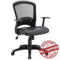 Modway EEI-756-BLK Pulse Office Chair in Black