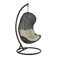 Modway EEI-806-SET Parlay Lounge Chair in Espresso White