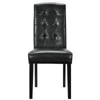 Modway EEI-811-BLK Perdure Dining Side Chair in Black