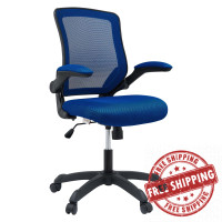 Modway EEI-825-BLU Veer Office Chair in Blue