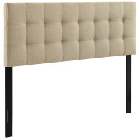 Modway MOD-5041-BEI Lily Queen Headboard in Beige