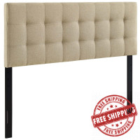 Modway MOD-5041-BEI Lily Queen Headboard in Beige