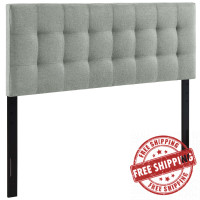 Modway MOD-5041-GRY Lily Queen Headboard in Gray