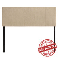 Modway MOD-5042-BEI Oliver Queen Headboard in Beige