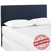 Modway MOD-5042-NAV Oliver Queen Fabric Headboard in Navy