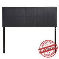 Modway MOD-5131-BLK Oliver Queen Headboard in Black