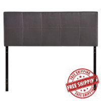Modway MOD-5131-BRN Oliver Queen Headboard in Brown