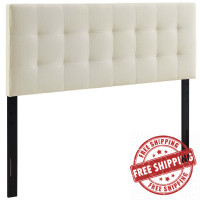 Modway MOD-5146-IVO Lily Full Fabric Headboard in Ivory